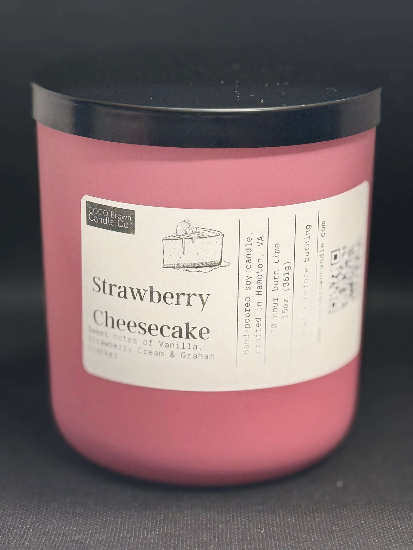 Strawberry Cheesecake 15oz