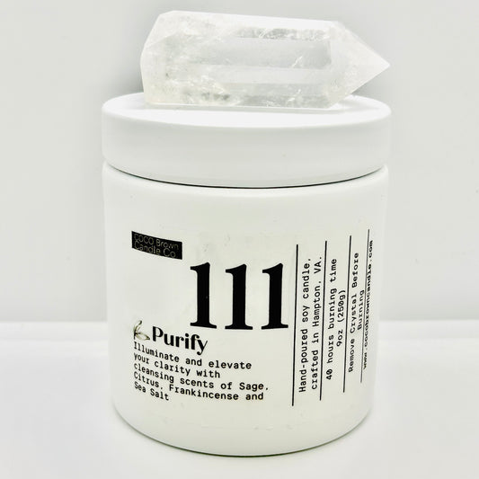 111 Candle/ Purify 9oz