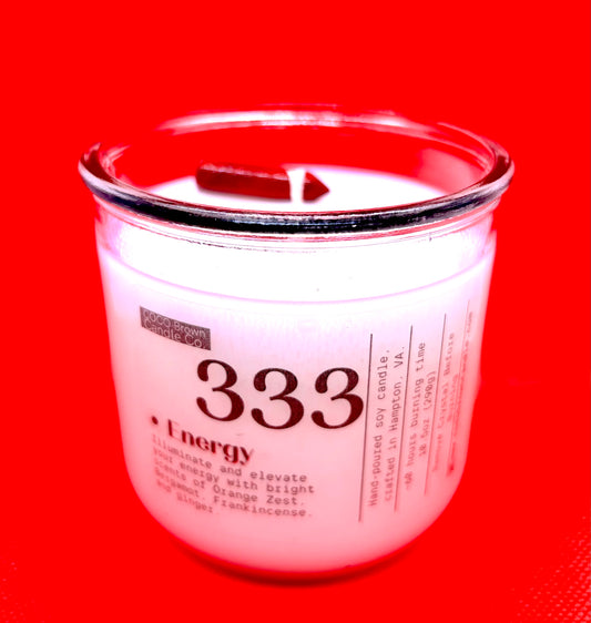 333 Candle/ Energy 10.5oz