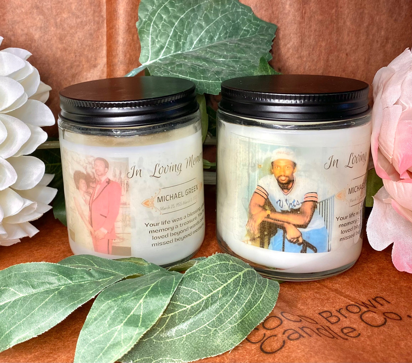 Personalized Candles 8oz